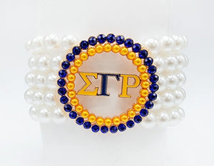 Sorority Pearl Bracelet-SGR