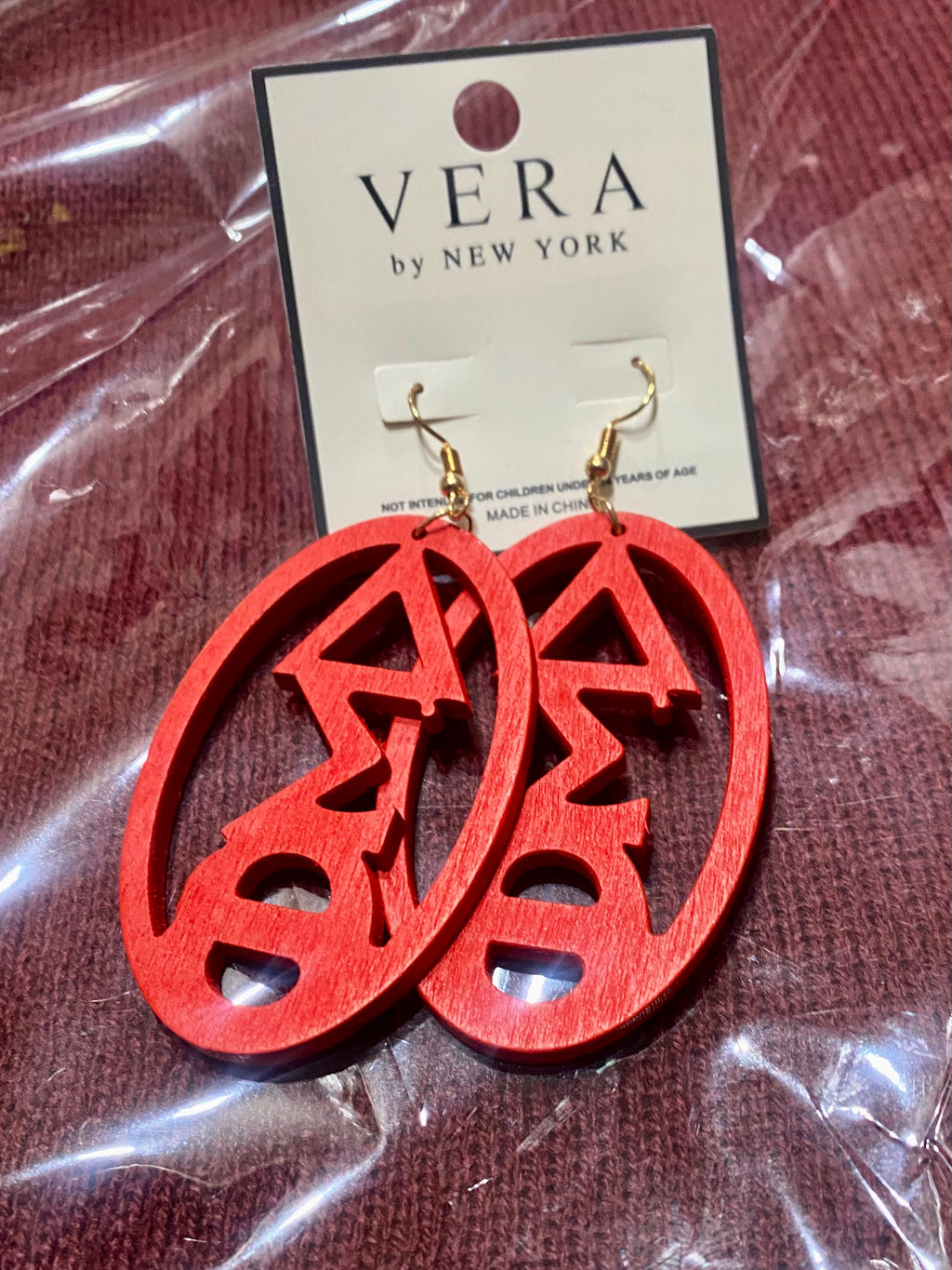 Wood Earring DST (Delta)