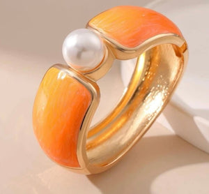 Cuff Bracelet -Orange