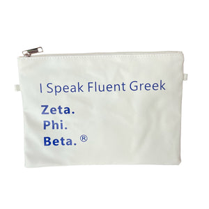 Crossbody/Wristlet Zeta White