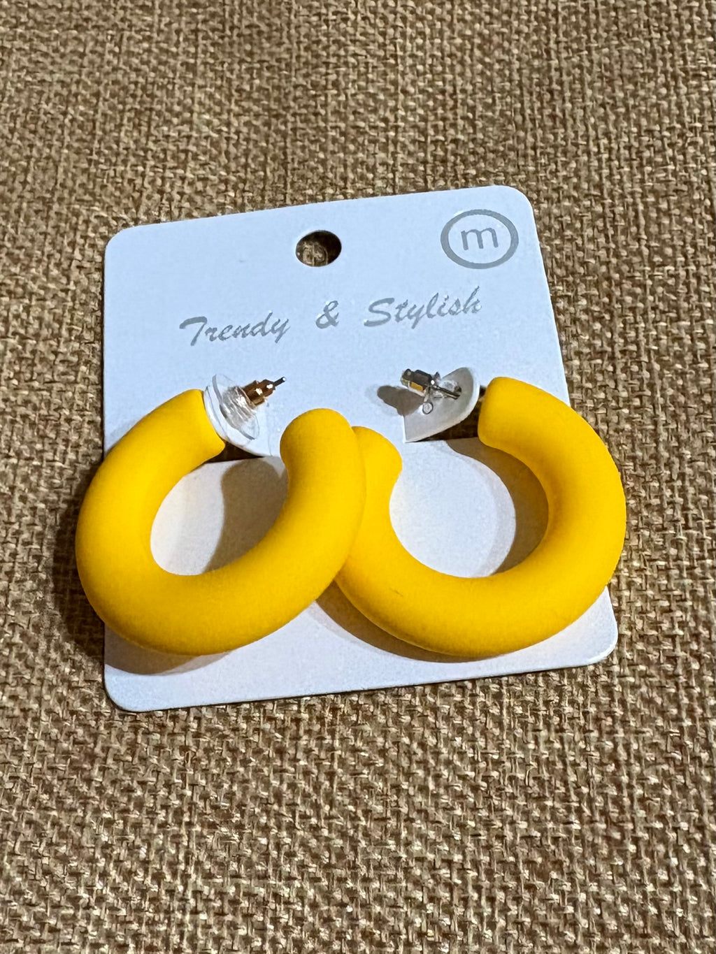 Trendy Hoop Yellow