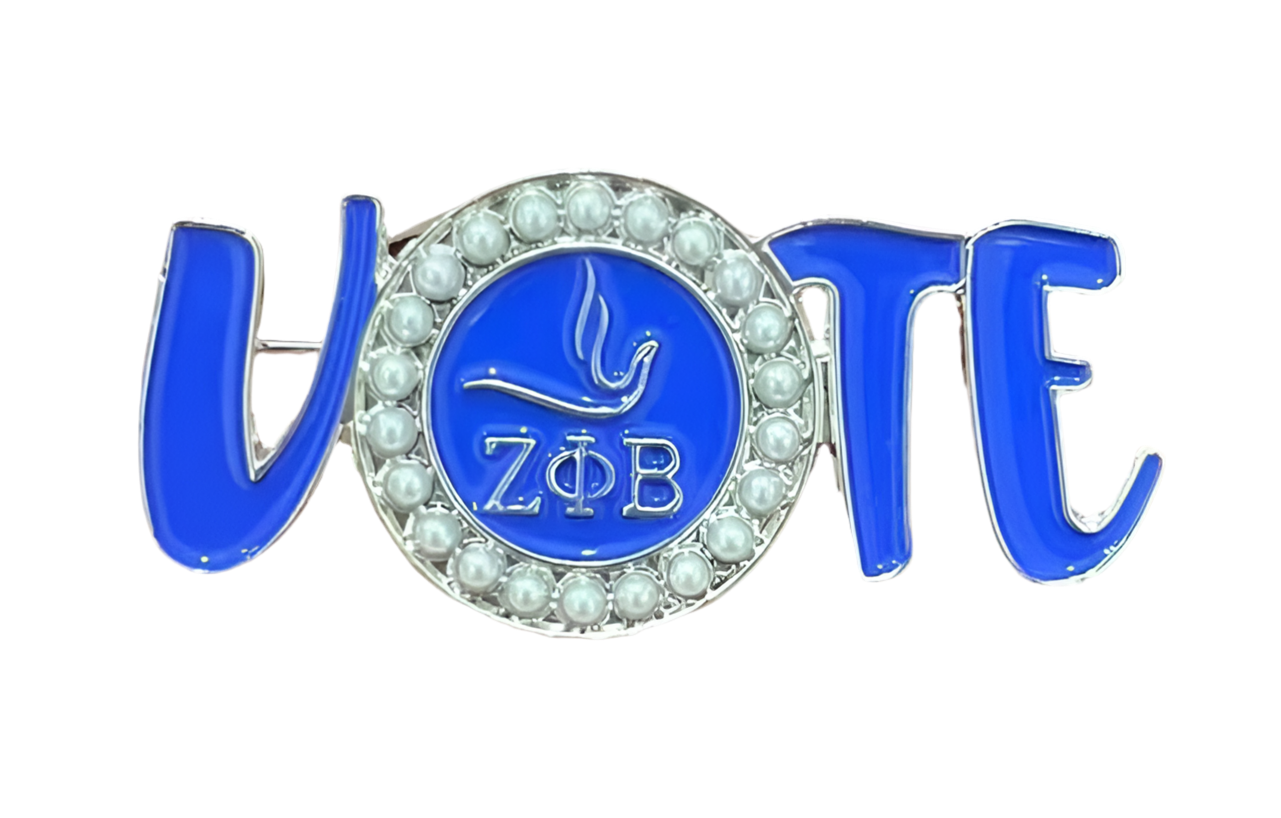 Vote pin Zeta