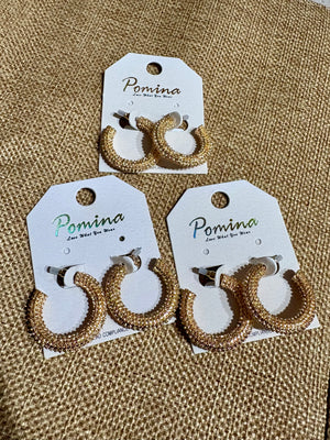 Pomina Hoop Gold