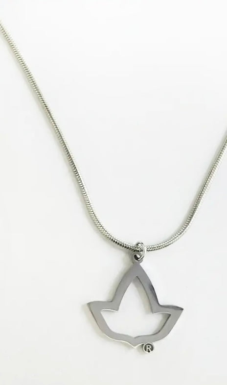 Stainless Steel Ivy Leaf Necklace