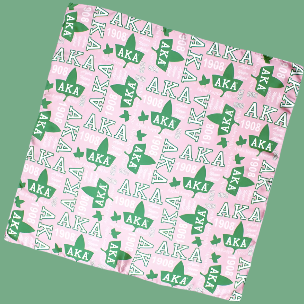 Sorority Silky Square Scarf AKA