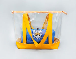 Sorority 2pc Clear Tote -SGR