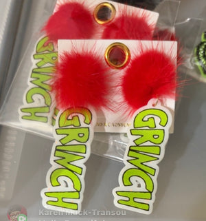 Grinch Earrings