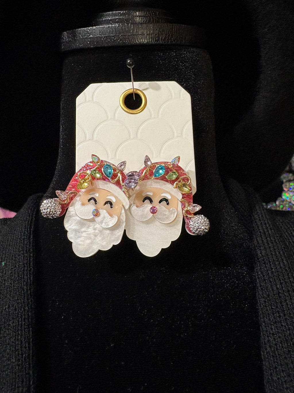 Santa Earrings