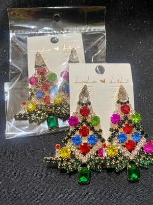 Christmas Tree Earrings