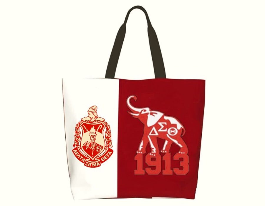 Shopping Tote -DST.  (Delta)