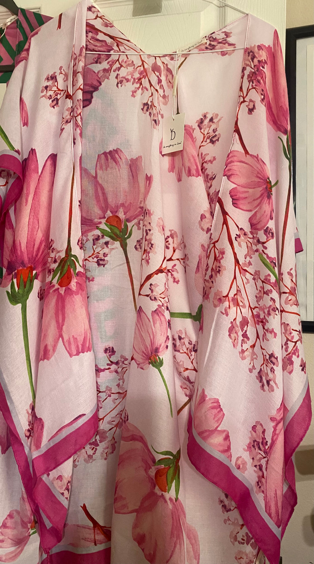 Floral Kimono Pink