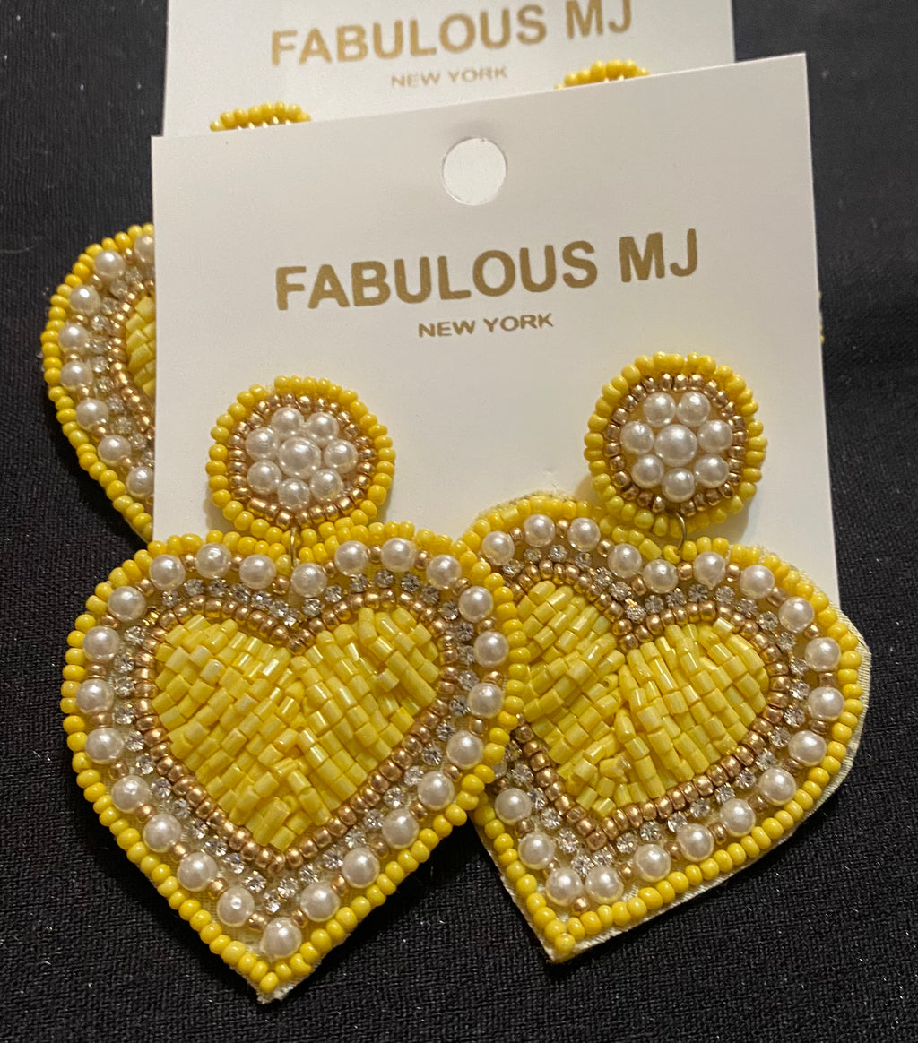 Fabulous Heart Yellow