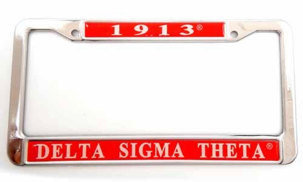 License Plate Frame Delta (DST)