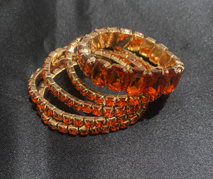 Crystal Bracelet-Orange