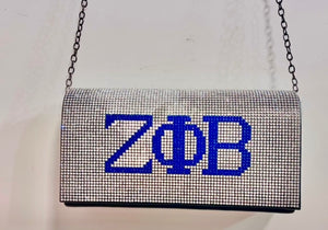 Crystal Sorority Clutch Zeta