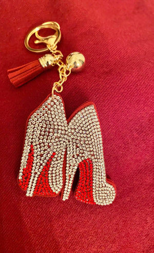 Red Bottom Shoe Key Charm