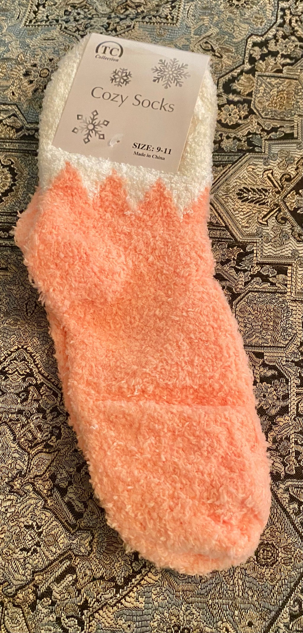 Cozy Socks -Orange