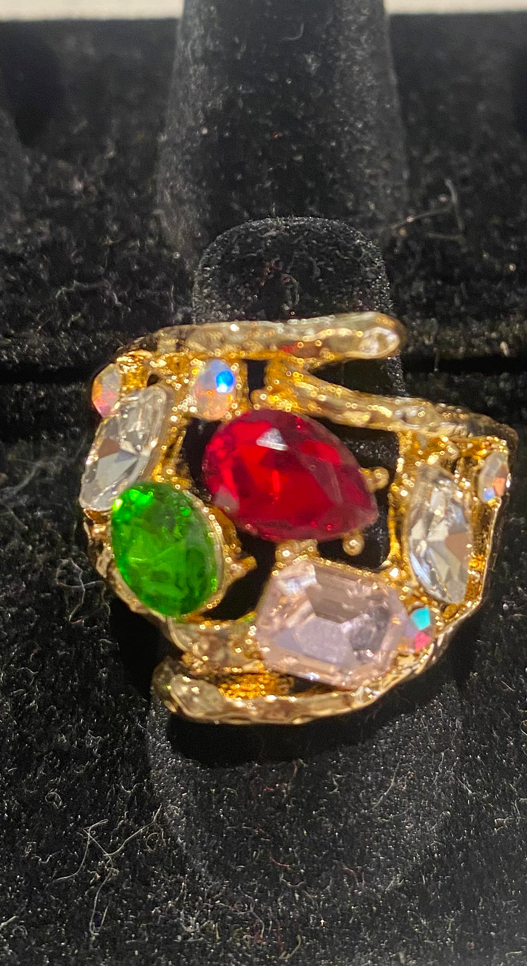 Multi Gemstone Ring