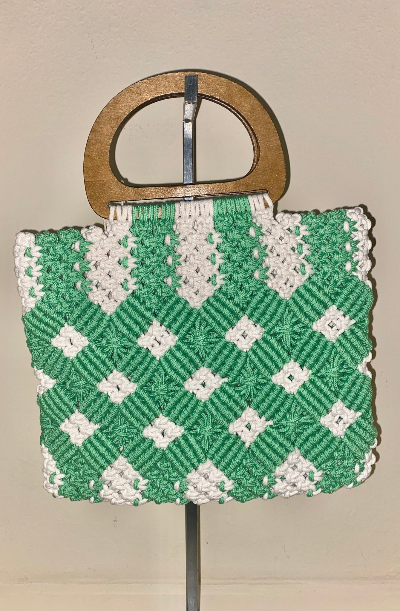 Summer Crochet Tote - Yellow