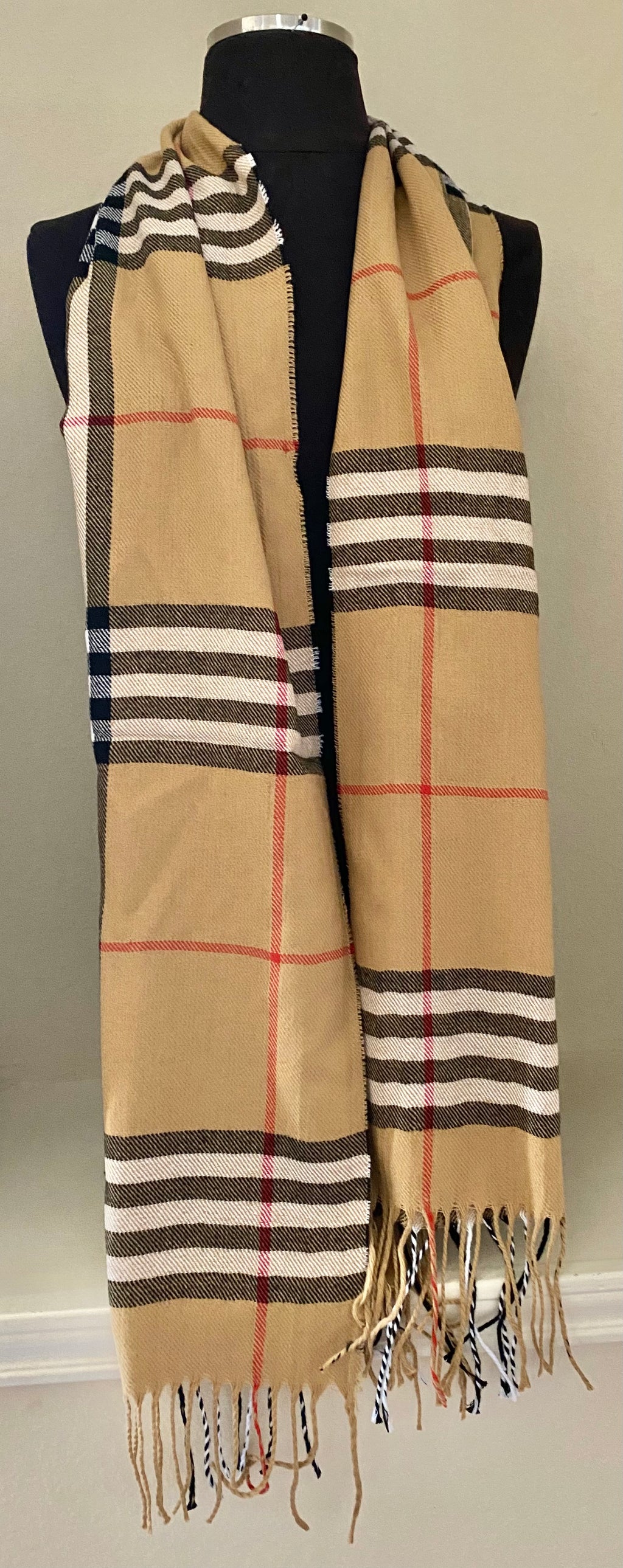 Inspired Scarf - Tan