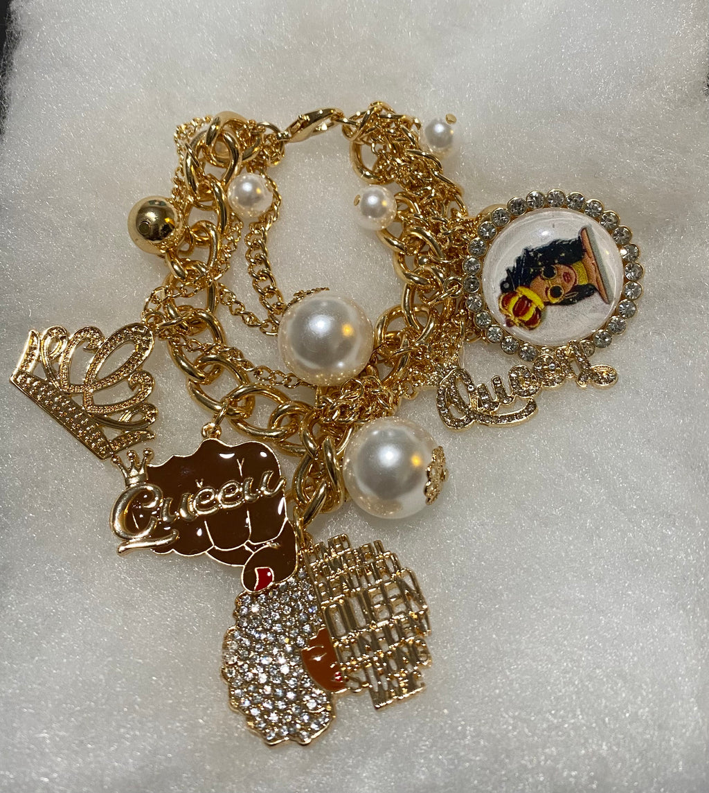 Queen Charm Bracelet