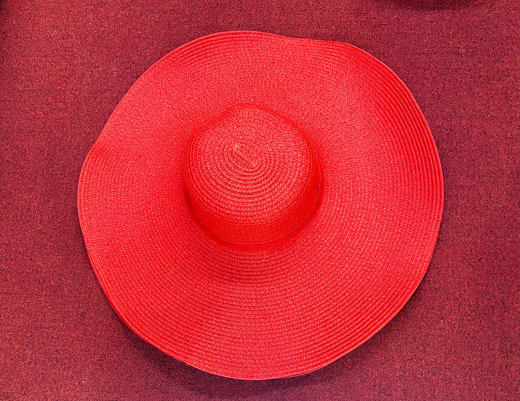 Red Floppy Hat