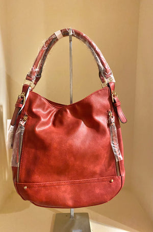 Hobo Tote Red